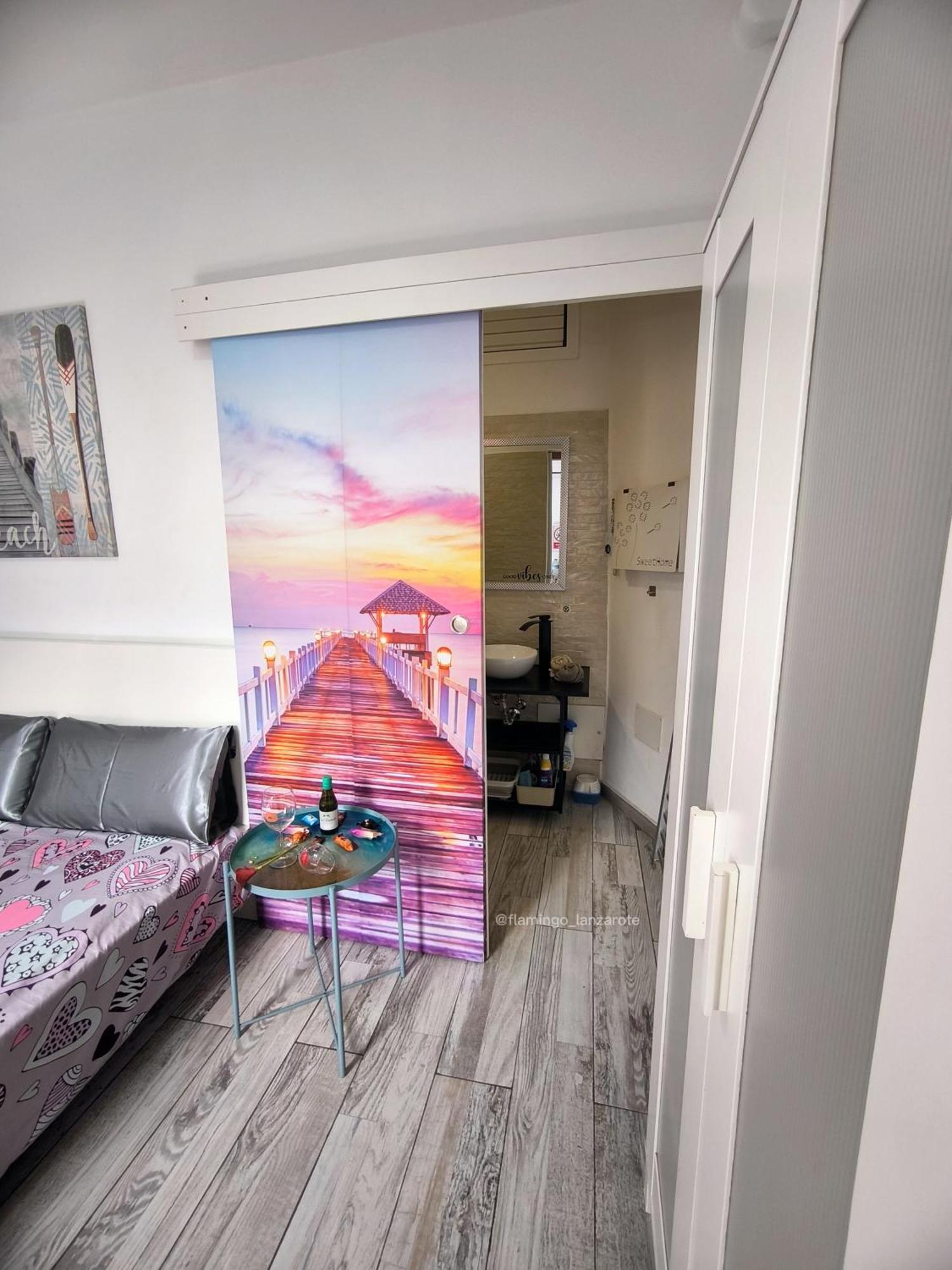 Habitacion Flamingo, Entrada Privada Y Bano Privado En Suite By Flamingo House, No Fumadores Arrecife  Bagian luar foto